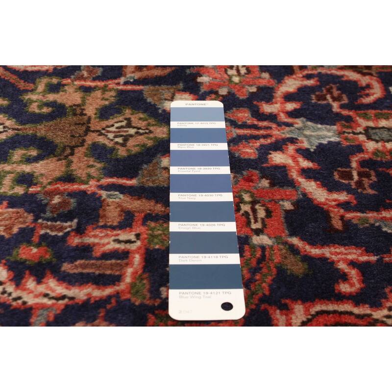 ECARPETGALLERY Hand-knotted Anadol Navy Wool Rug - 2'9 x 9'2