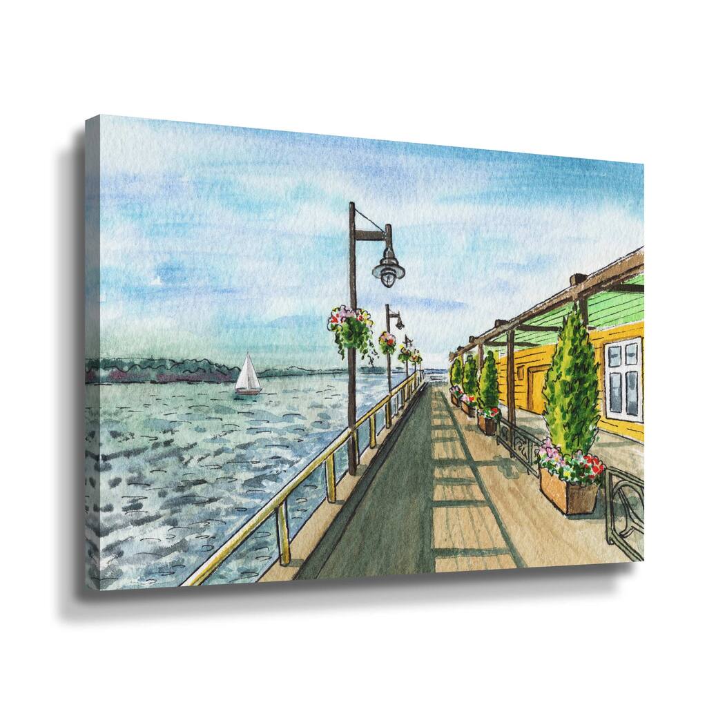 Seattle Pier 56 Waterfront Elliott Oyster House Restaurant by Irina Sztukowski