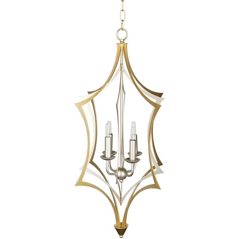 Maxene Updated Traditional Gold Pendant Lighting Fixture