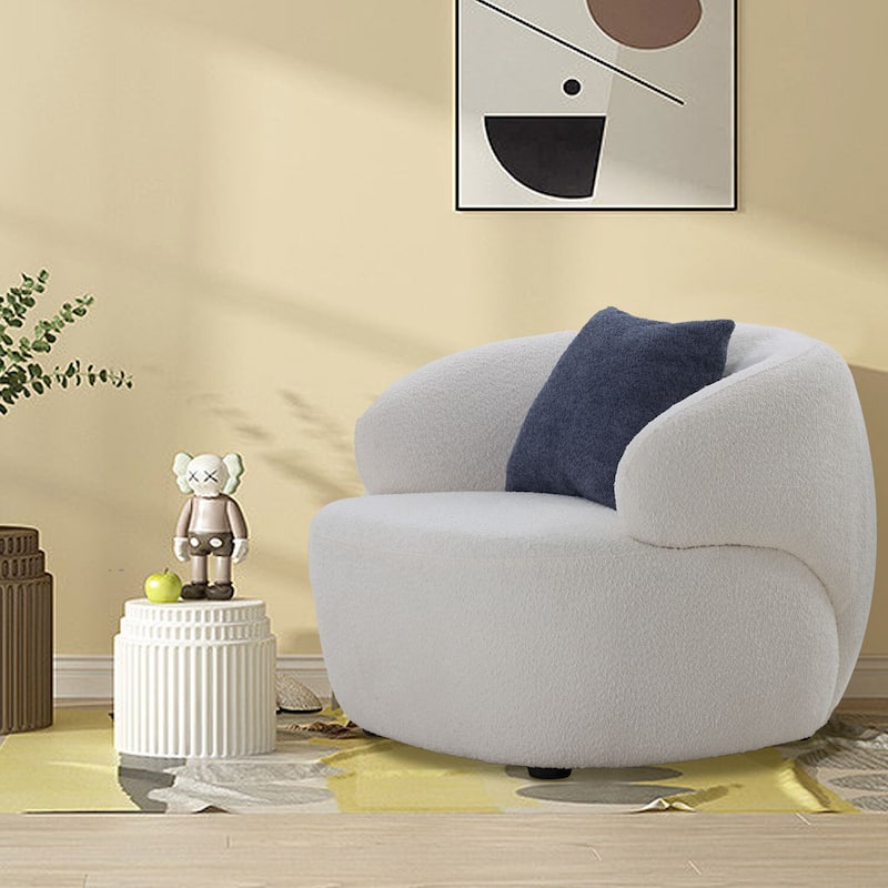 3-Seater Modern Contemporary Upholstered Fabric Sofa for Living Room