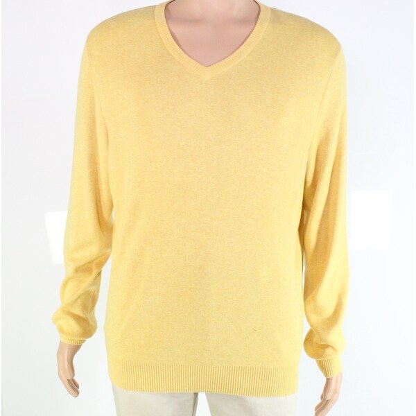 yellow pullover mens