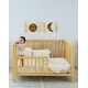 preview thumbnail 3 of 3, Milk Street Baby Iconic Wall Art in Acacia and Pine - N/A