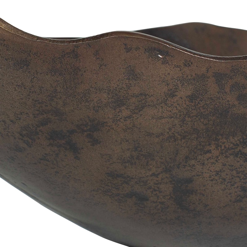 Uttermost Obscura Bronze Outdoor Bowl