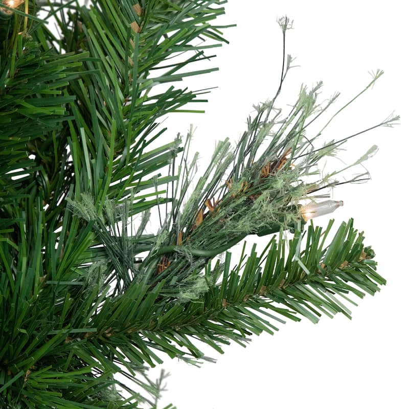 6.5' Medium Mixed Cashmere Pine Artificial Christmas Tree Clear Lights - 6.5 Foot