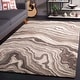 preview thumbnail 1 of 10, SAFAVIEH Handmade Metro Iivi Modern Abstract Wool Rug 3' x 5' - Brown/Ivory - Rectangle
