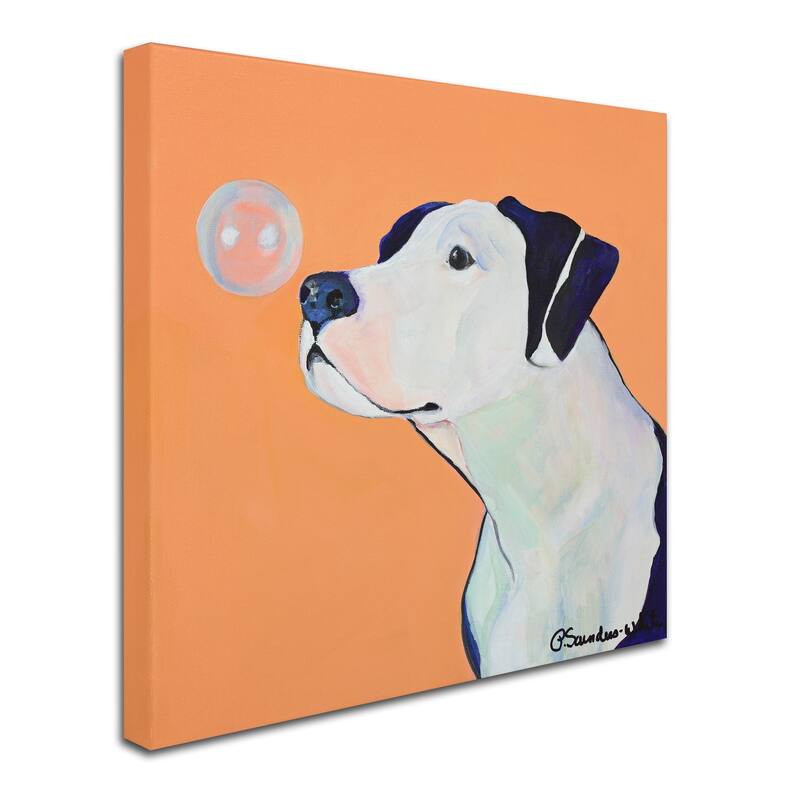 Pat Saunders-White 'Fascination' Canvas Art