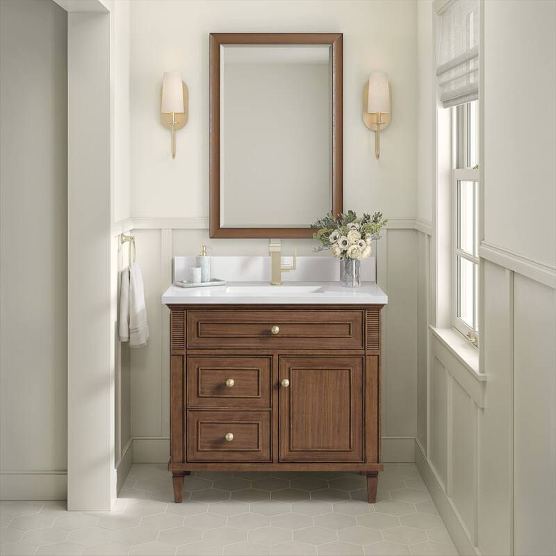 James Martin Vanities 424-V36-1WZ Lorelai 36" Single Basin Wood Vanity