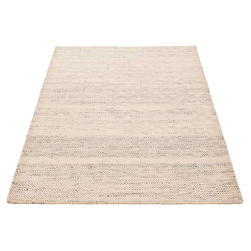 Nevada Ivory Kilim 5'6" x 7'7" - 5'6 x 7'7