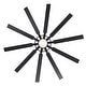 preview thumbnail 69 of 173, 42/48/52/56/62-IN LED Ceiling Fan with Light Kit and Remote(5/7-Blade)