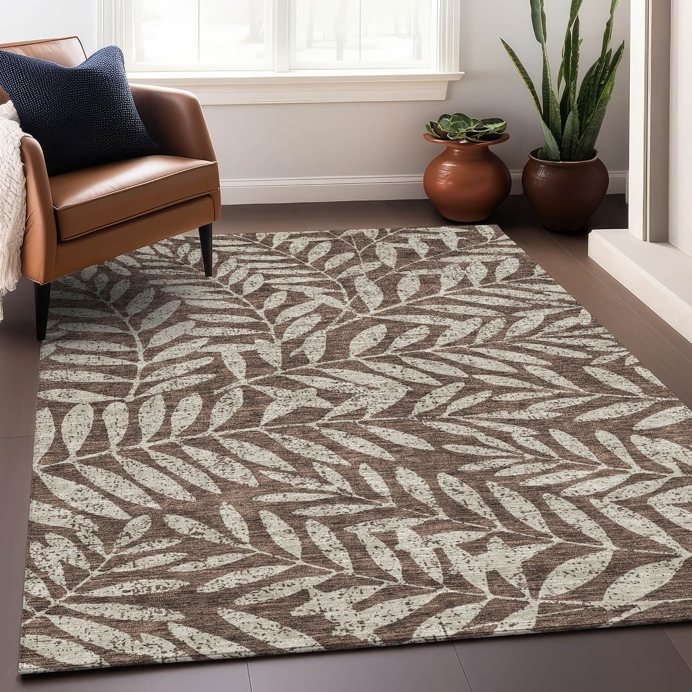 Premium Washable Super Soft Floral Jungle Mayfield Rug
