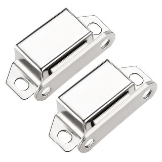5Pcs Door Cabinet Magnetic Catch Magnet Latch Closure Stainless Steel 53mm Long