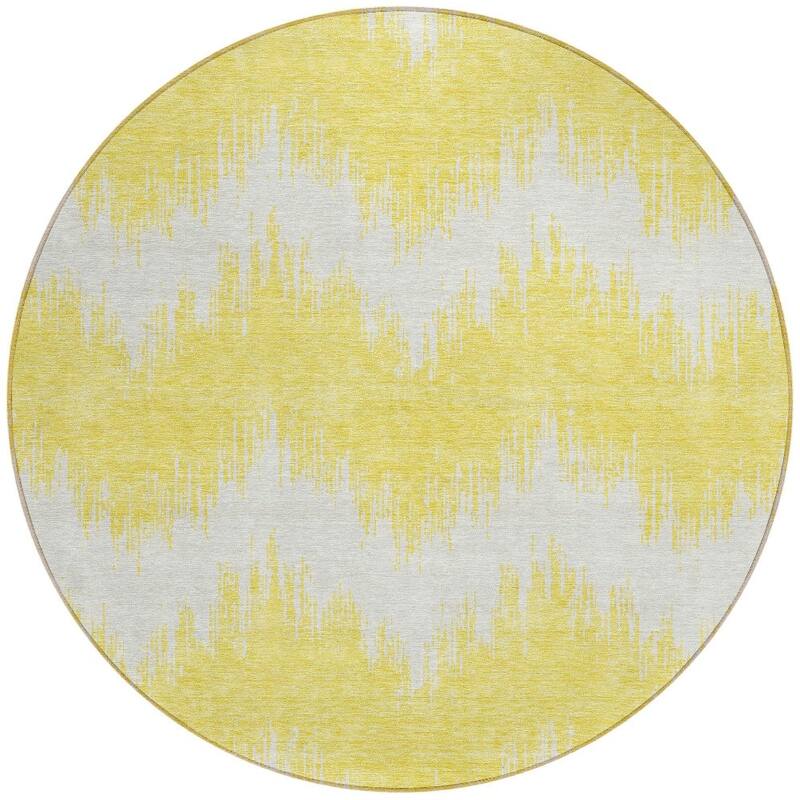 HomeRoots Chevron Transitional Rectangle Outdoor Rug