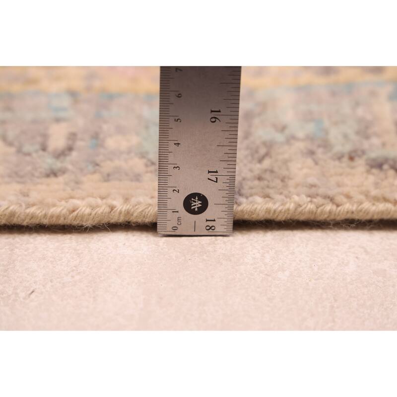 ECARPETGALLERY Hand-knotted Jules Serapi Ivory Wool Rug - 7'11 x 9'11