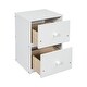 preview thumbnail 27 of 28, Kid Bed Frame Wood Twin Loft Bed with Under-bed Built-in Desk and Storage Cabinet