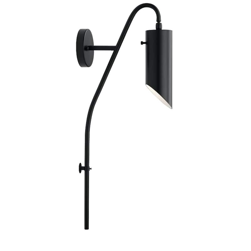 Kichler Trentino 1 Light Wall Sconce in Black