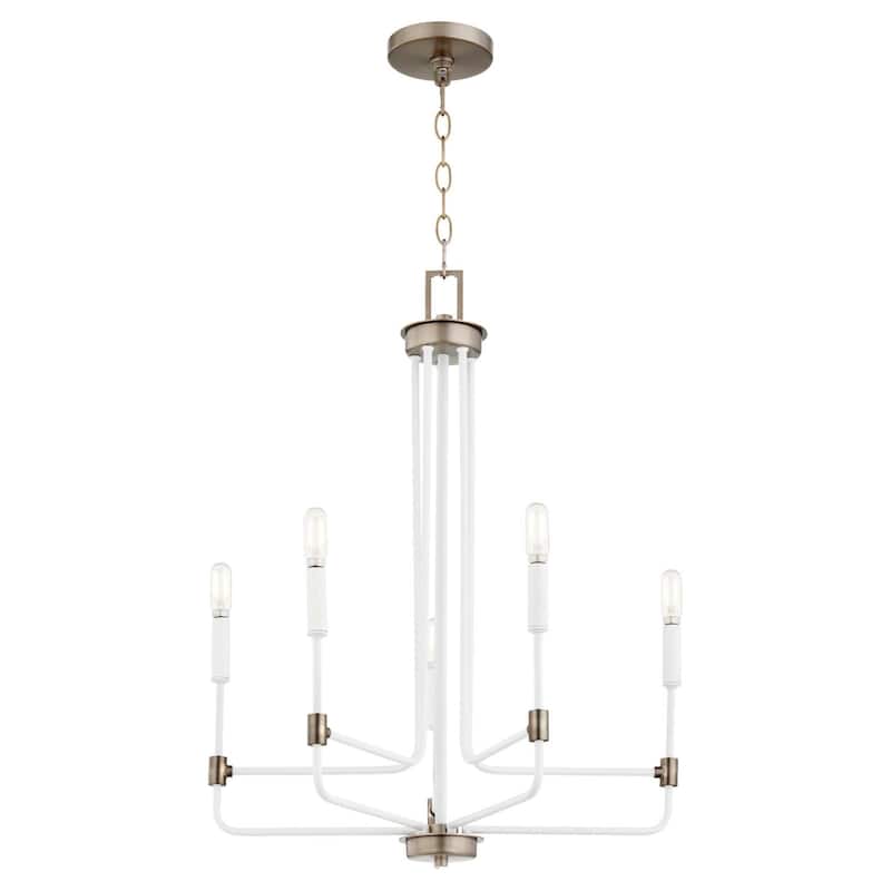 Quorum International 633-5-81 Davies 5 Light 21" Wide Candle Style
