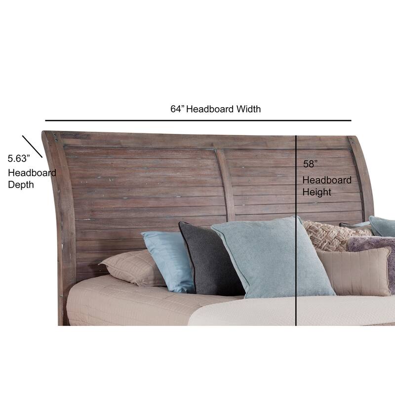 Asher Sleigh Headboard