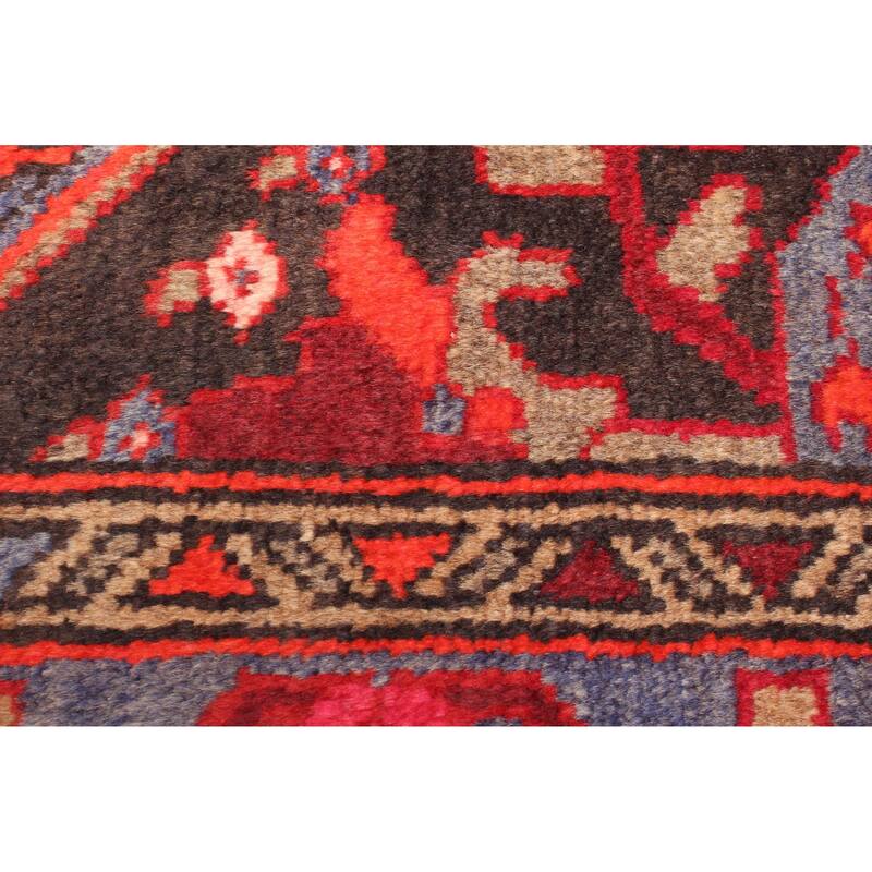 ECARPETGALLERY Hand-knotted Andelz Red Wool Rug - 4'5 x 6'10