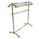 preview thumbnail 8 of 9, Pedestal Towel Rack Polished Brass