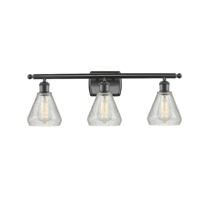 Innovations Lighting Conesus 3 Light 26" Wide Bathroom Vanity Light