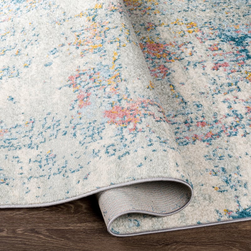 Livabliss Aveza Modern Abstract Polypropylene Area Rug