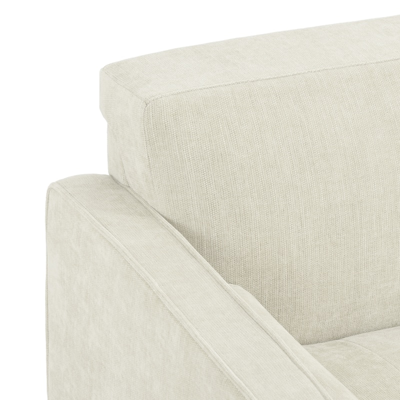 62.5'' W Corduroy Couch Upholstered Square Arm Sofa