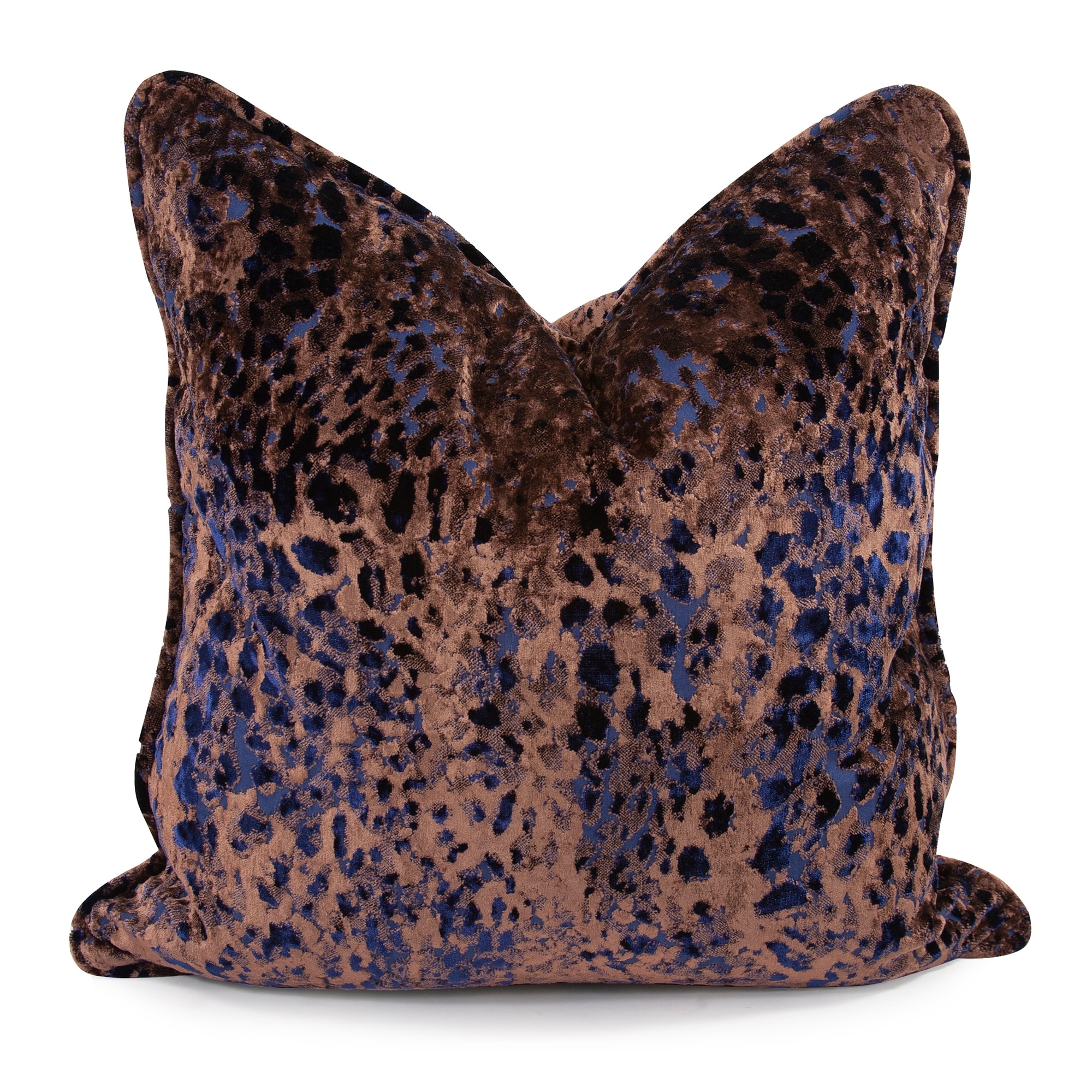 24" x 24" Pillow Lapis Copper - Down Fill