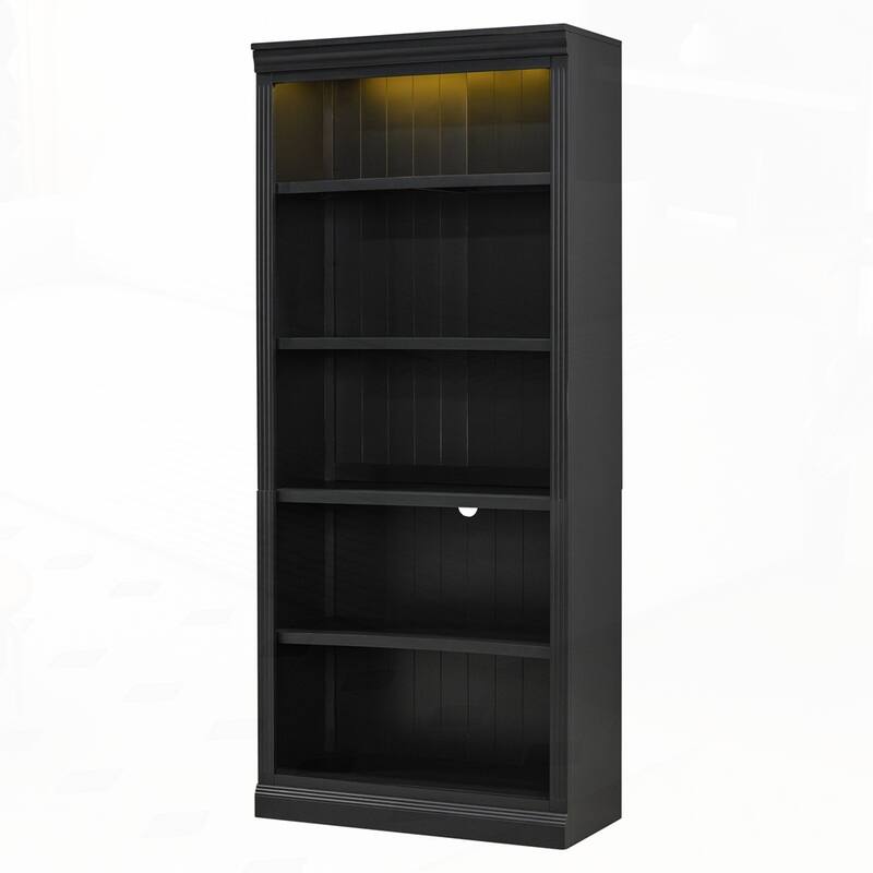 5-Tier Decor Bookshelves with Adjustable Shelves