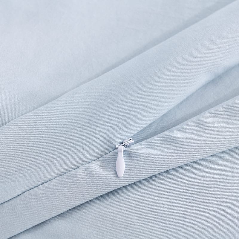 Solid Color Ultra Soft 3-piece Duvet Cover Set