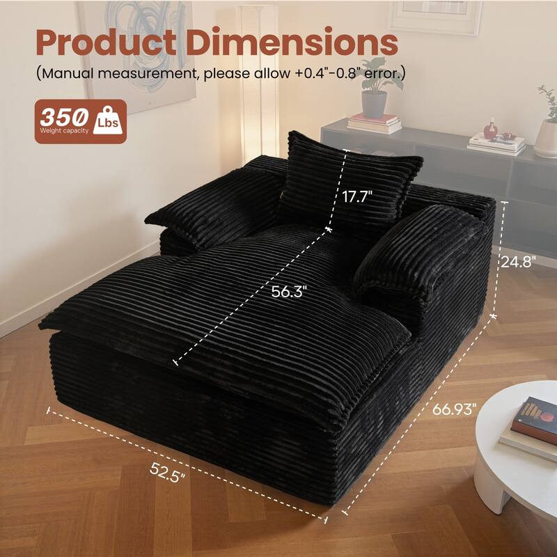 OVIOS Multifunctional Modular Cloud-Like Sofa