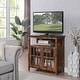 preview thumbnail 12 of 33, Copper Grove Angelina 2-door TV Stand Barnwood