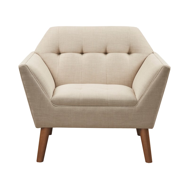 INK IVY Newport Wide Mid-Century Modern Lounge Chair