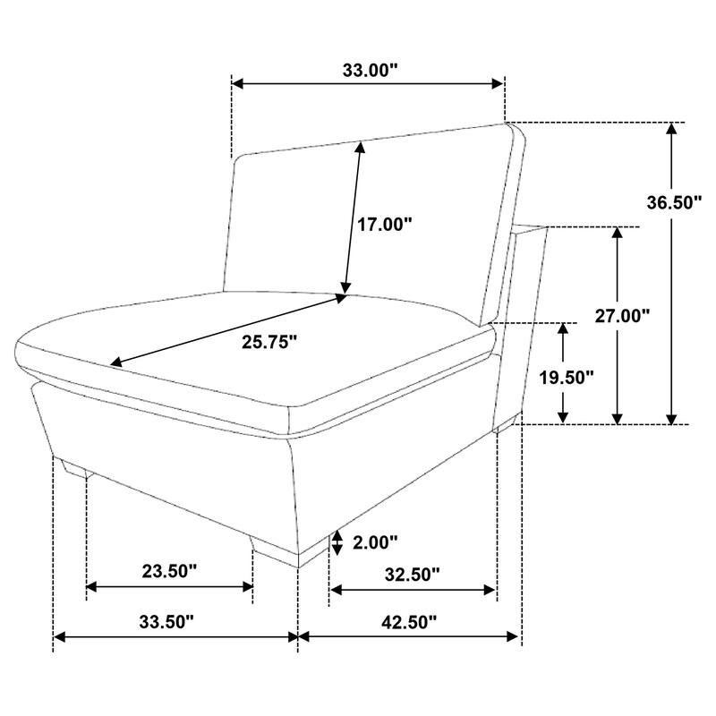 Lakeview Upholstered Modular Sectional Sofa