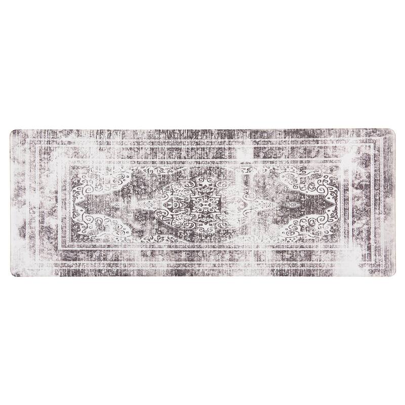 World Rug Gallery Distressed Traditional Anti-Fatigue Standing Mat - 18"x47"