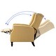preview thumbnail 53 of 87, Debora Wingback Button Tufted Push-back Recliners Set of 2 by HULALA HOME
