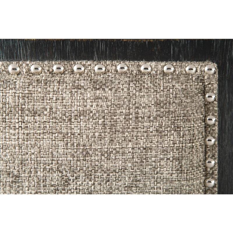 Signature Design by Ashley Tyler Creek Antique Black Upholstered Counter Height Bench