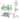 Costway 5-in-1 Baby Activity Center with Rotating Seat Removable Toys - See Details