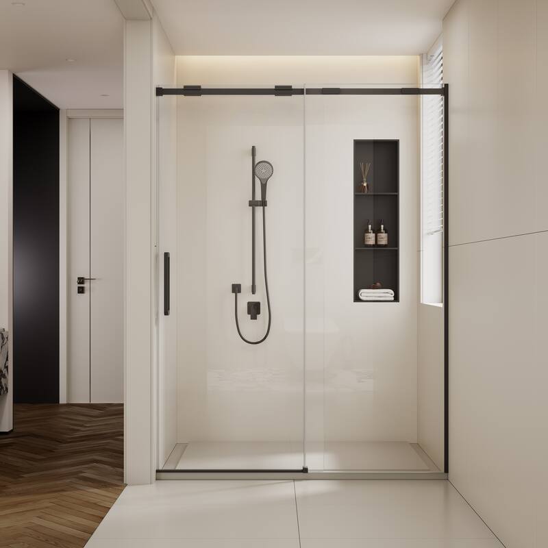 Semi-Frame Single Sliding Shower Door