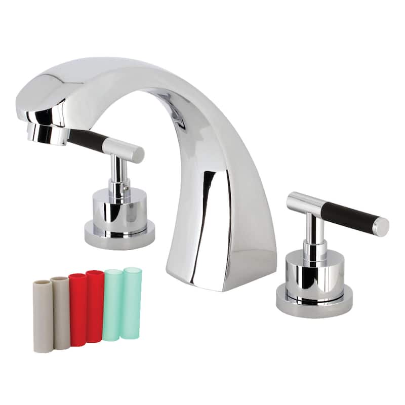 Kingston Brass Kaiser Deck Mounted Roman Tub Filler