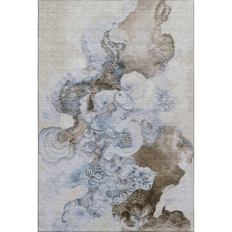 Premium Washable Super Soft Abstract Chic Mayfield Rug