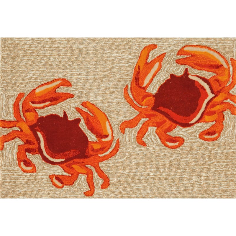 Liora Manne Frontporch Crabs Indoor/Outdoor Mat