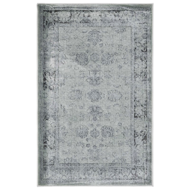 SAFAVIEH Helve Vintage Distressed Boho Oriental Area Rug - 2' x 3' - Spruce/Ivory