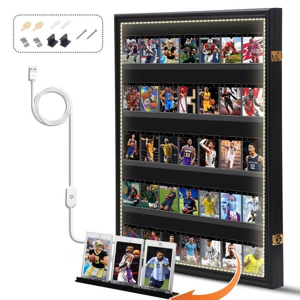 4 card display case 4 Graded Card Display Case – Homeplate Heroes
