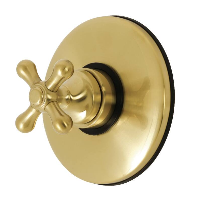 Kingston Brass Vintage Single Handle Volume Control Valve Trim - Brushed Brass