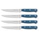 preview thumbnail 19 of 17, 8-Piece Steak Knife Set - High Carbon Stainless Steel Serrated Blades, Ergonomic Handles, Black