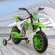 preview thumbnail 45 of 47, Kids 12V Ride-On Toy Motorcycle with Training Wheels, Safety Features, and Easy Assembly for Ages 3-6