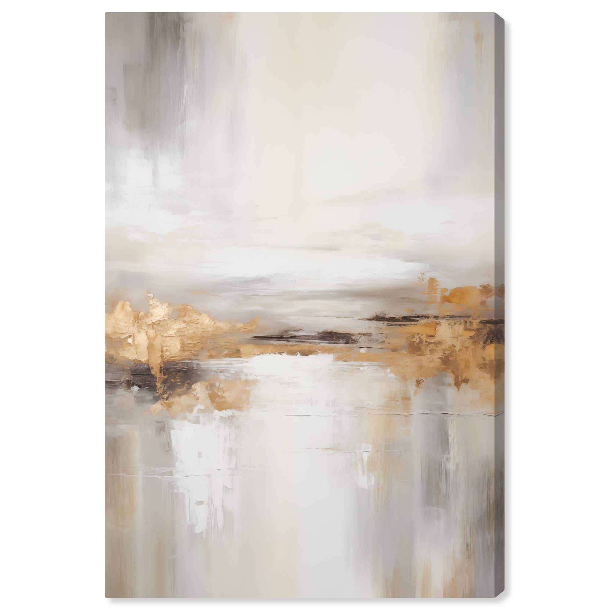 Gold Dust II Canvas by Art Remedy, Gallery Wrapped