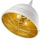 preview thumbnail 3 of 2, Golden Lighting Bartlett 2-light Pendant in French White