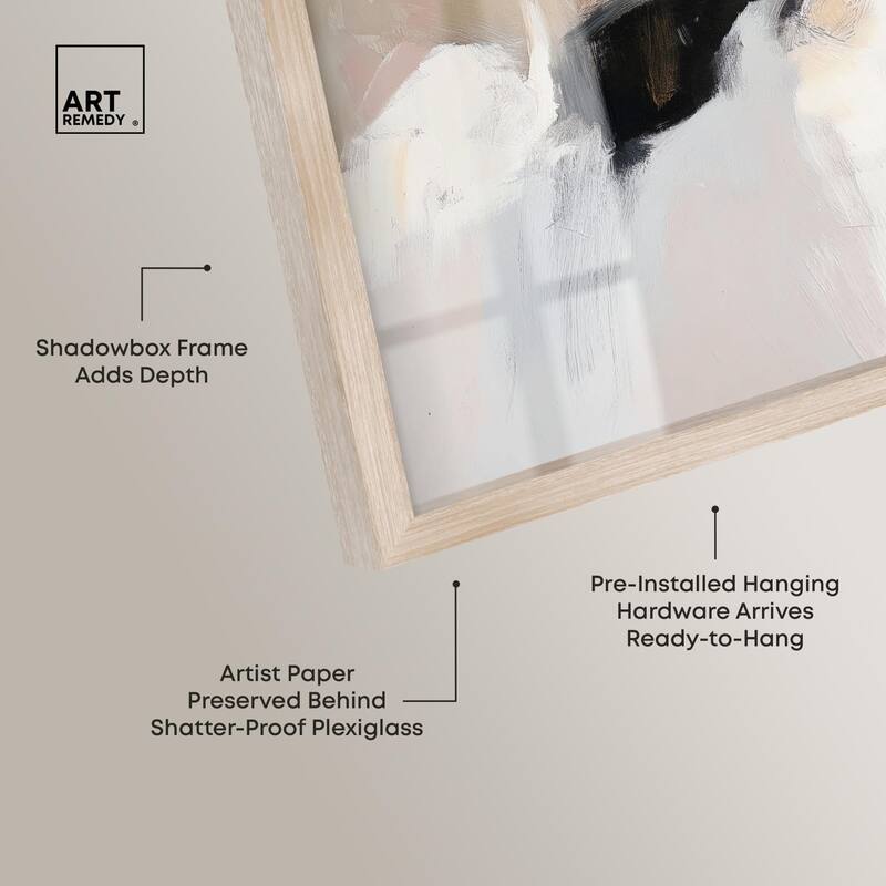 Softened Encounters I Shadowbox by Art Remedy