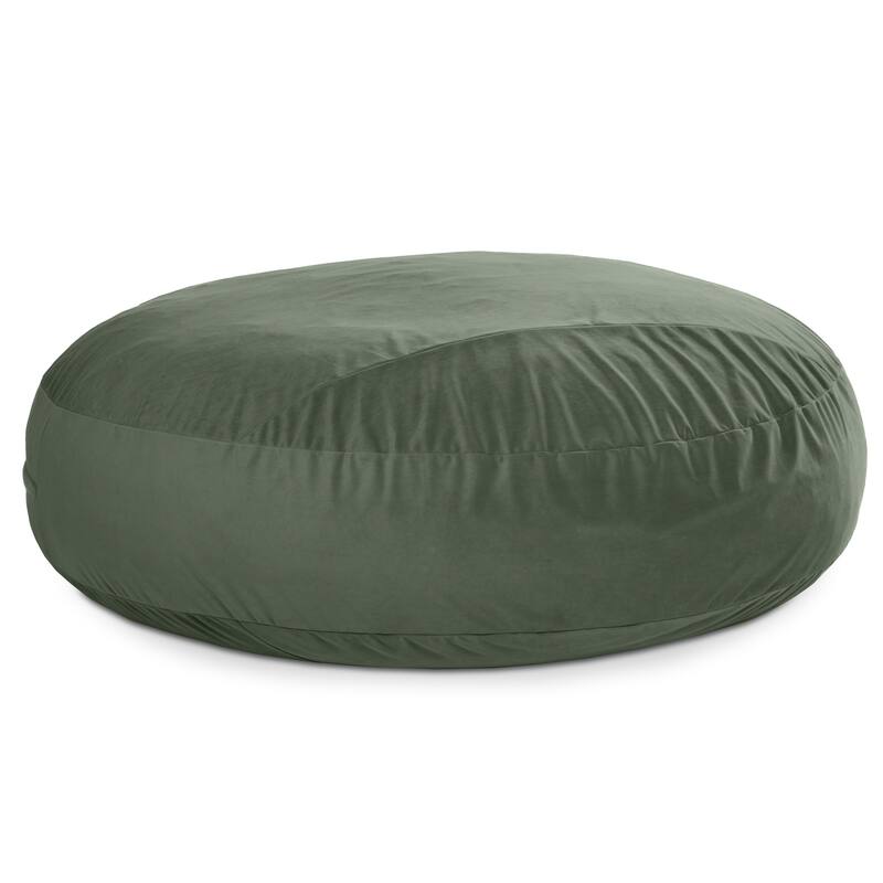 Jaxx Cocoon 7 Ft Giant Bean Bag Sofa and Lounger for Adults, Lush Velvet